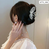 Impression High Quality Metal Hair Clutcher (Pack of 12)